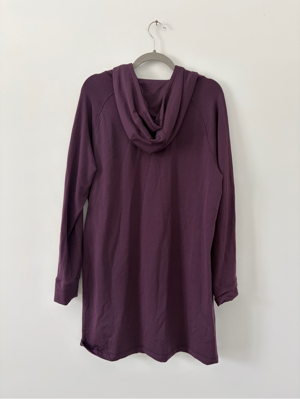 Wool& Wooland Everett Hoodie Tunic Merino Wool Marionberry XL - Picture 5 of 8